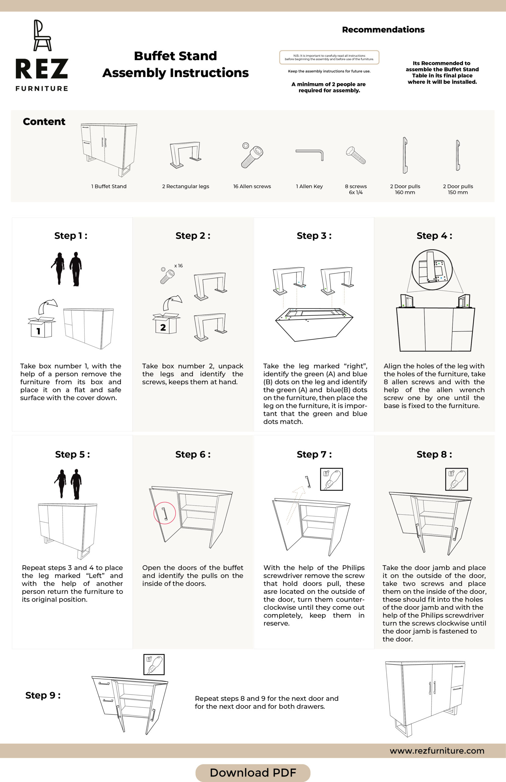 Assembly Instructions
